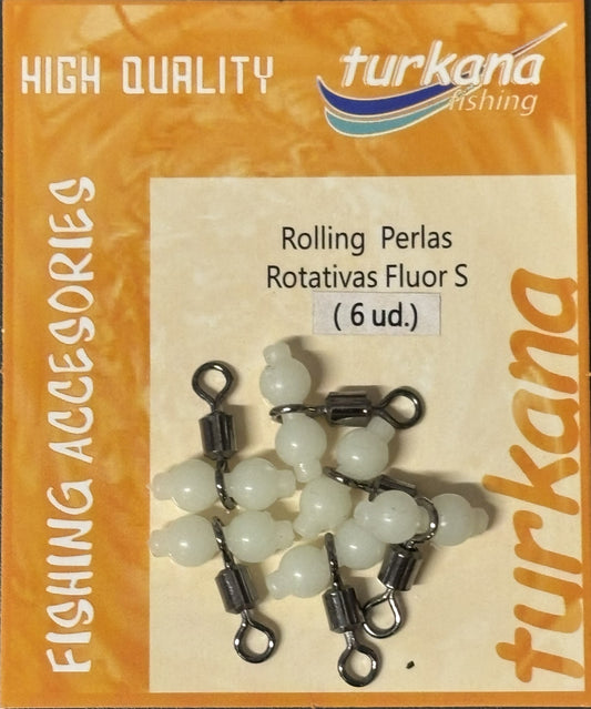 Perlas fluo con Giratorio
