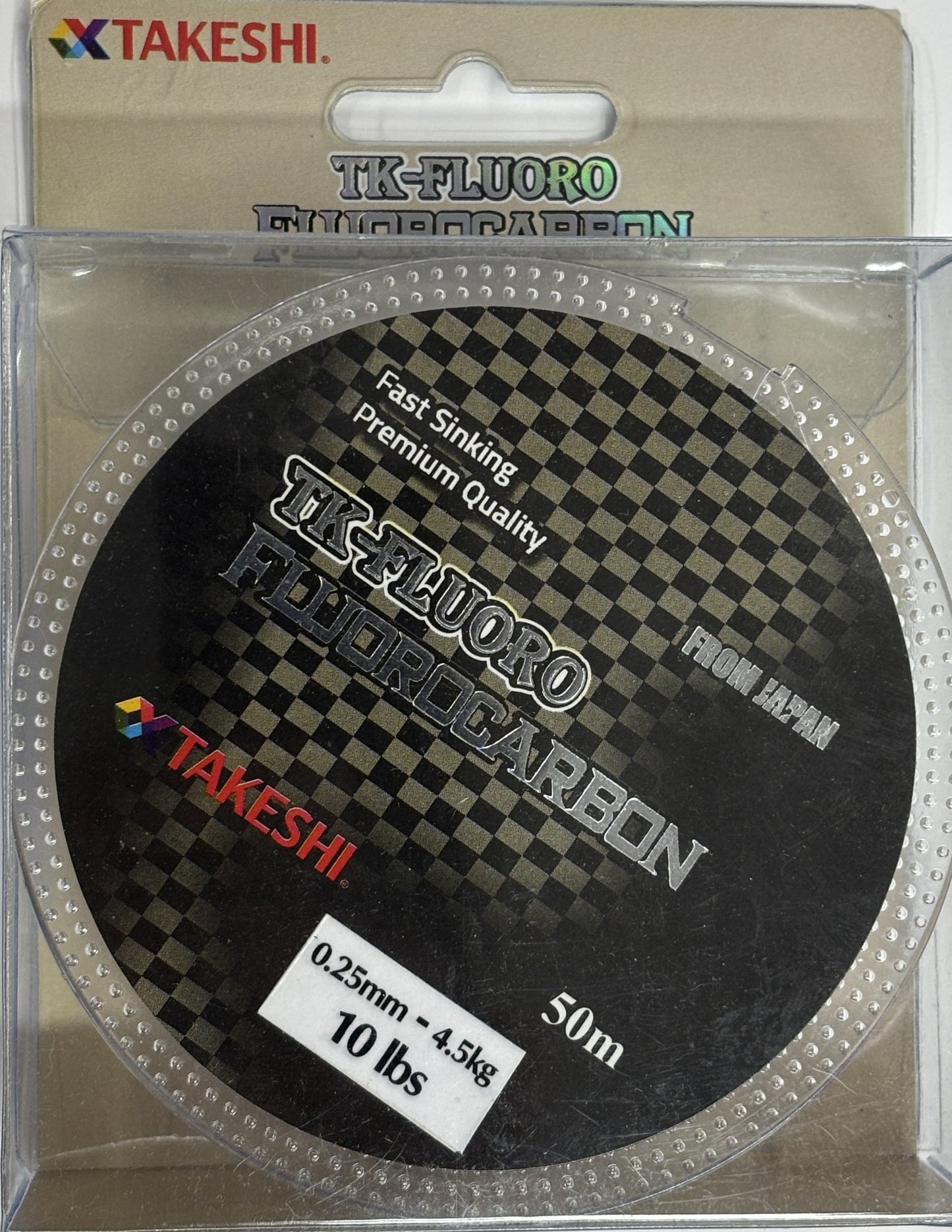 Hilo TK-FLUORO Takeshi - fluorocarbono alta calidad 50m