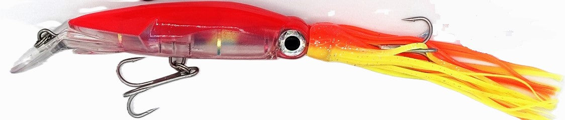 Calamar Cristal para curricán fondo 19cm