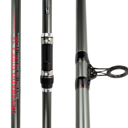 Caña Silverado 4.25m - 3 tramos surfcasting