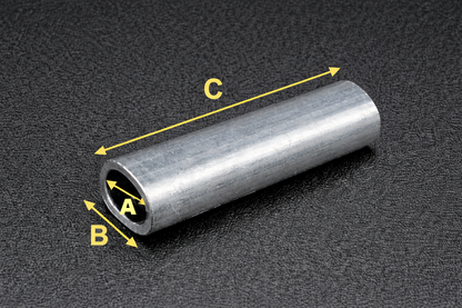 TUBITOS REMACHABLES EN ALUMINIO