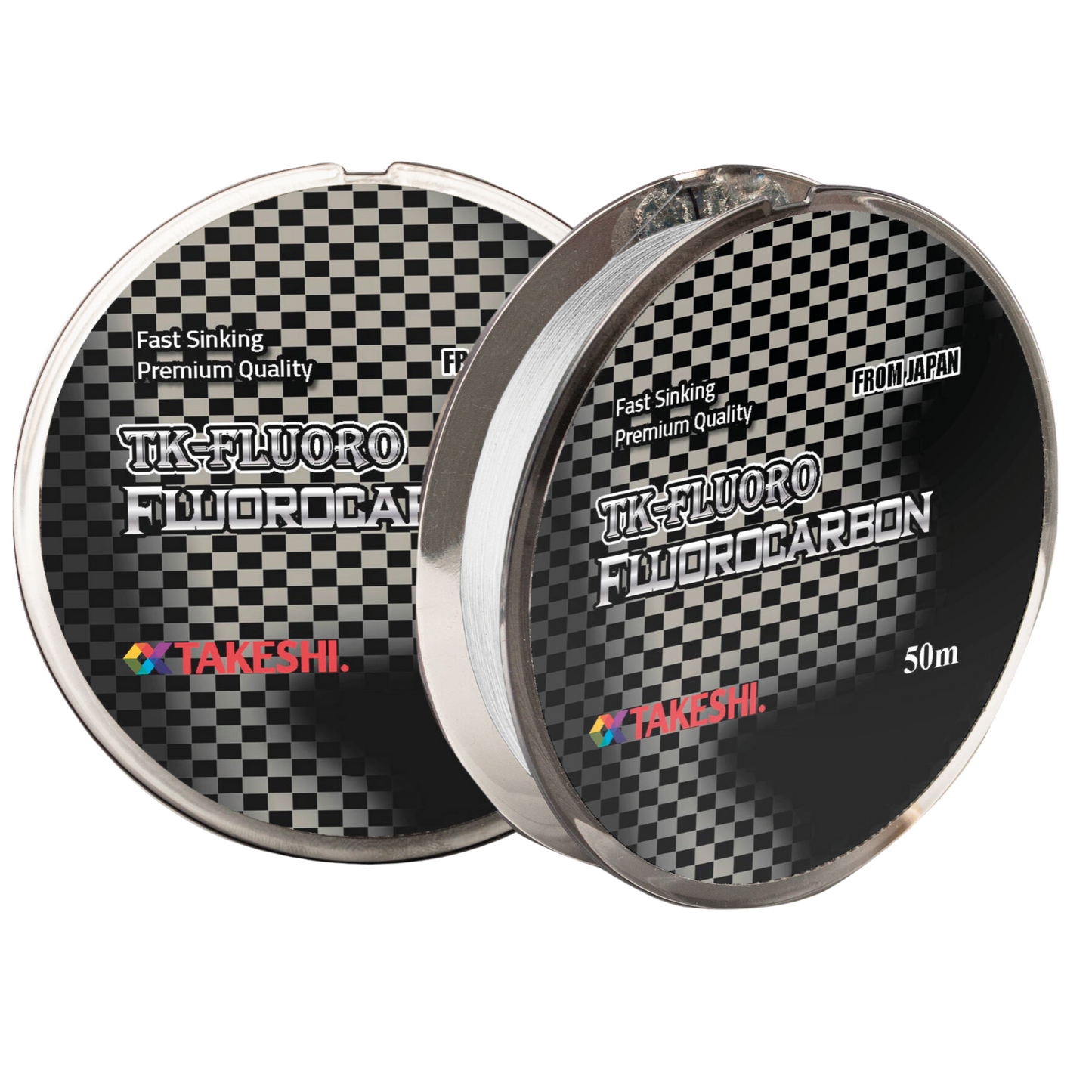 Hilo TK-FLUORO Takeshi - fluorocarbono alta calidad 50m