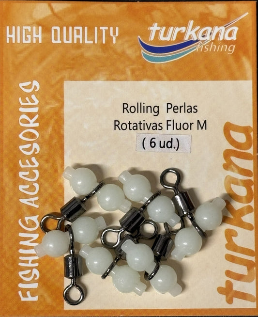 Perlas fluo con Giratorio