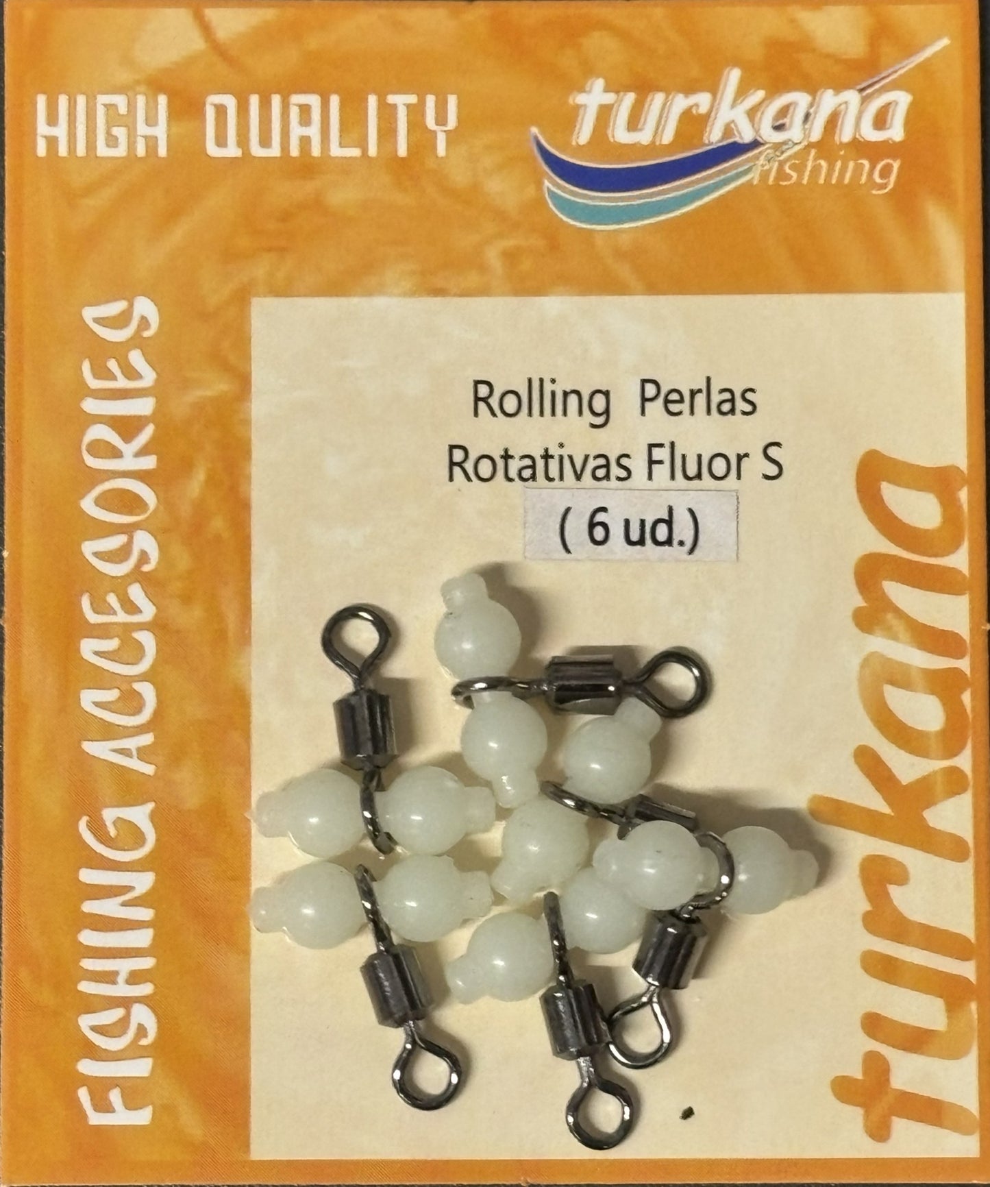 Perlas fluo con Giratorio
